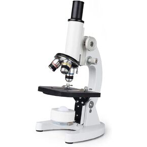 Microscope for Laboratory Compound Microscopes Magnifier 40x-640x Magnification Illumination Battery Powered Microscope