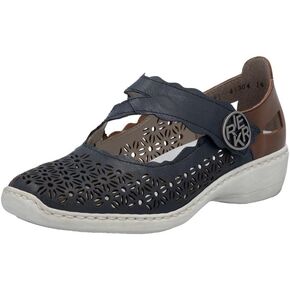 Rieker 413G4 Doris Mary Jane Women's Shoes - Supportive Shoes with Secure Strap, Soft Cushioning & Lightweight - Durable Sole for All-Day Wear