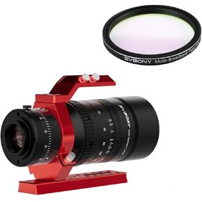 SV260 Telescope Filter, 2'' Multi-bandpass Star Field Filter, 90% Light Transmittance Bundle with SV555 APO Telescope Refractor 54mm, Astrophotography SLR Camera Lens, for Deep Sky Astrophotography