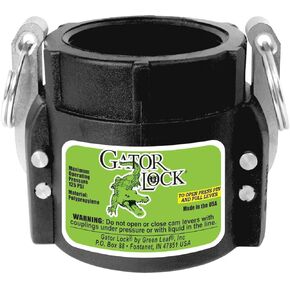 3inch Female Coupler x 3inch FNPT GatorLock Camlock Fitting