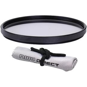 High Grade Multi-Coated Multi-Threaded UV (Skylight 1A) Filter (95mm) + Nwv Direct Microfiber Cleaning Cloth. (Alternative For Hoya Part# B95SKY)