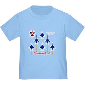 CafePress Thunderbirds T Shirt Cute Toddler Graphic Tee, 100% Cotton
