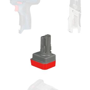 Adapter for Milwaukee M18 Battery to Provide Power for Bosch & Dremel 12V Rotary Tools, No Charging, Low Voltage Protection, 1 Adapter