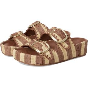 Loeffler Randall Women's Theo Two Band Sandals Slide