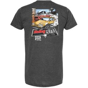 Holley 10502-4THOL Ford Fest Drift Toddler Tee - Youth 4T - Heather Charcoal