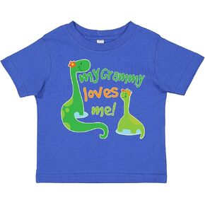 inktastic My Grammy Loves Me Grandson Toddler T-Shirt