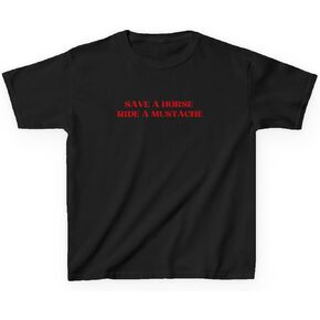 Save A Horse Ride A Mustache Trending Baby Tee, Western Style Rodeo Tee, Cowboy Lover Gift