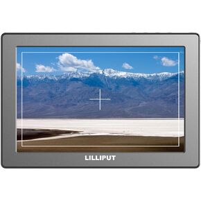 LILLIPUT 7" Full HD A7 Camera-TOP Monitor 1920x1200, Full HD Resolution, 500cd/m² high Brightness, 1000:1 high Contrast, Peaking, Pixel Zoom with LP-E6 Battery and Charger