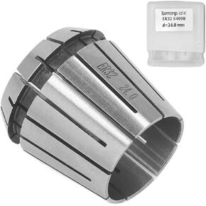 Milling Spring Collet Chuck | Cemented Carbide Robust for Woodworking/Lathe | Enhanced Quenching Treatment | 1 x Storage Box Included (Reliant JazzykLHm-12)