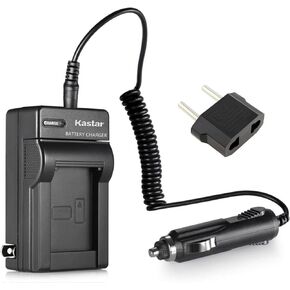 Kastar Replacement Camcorder Charger for Sony DCR-DVD403 DCR-DVD404 DCR-DVD405 DCR-DVD505 DCR-DVD602 DCR-DVD605 DCR-DVD653 DCR-DVD703 DCR-DVD705 DCR-DVD755 DCR-DVD803 and Sony NP-FP50 NP-FP70 NP-FP90