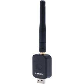 Synco Wireless Tally Light System (جهاز الإرسال) للاستوديوهات و Live 2.4G Lora خفيفة الوزن ومتوافقة مع VMIX ، التحكم 32 مصابيح مؤشر ثنائية اللون