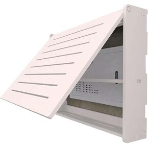 Router Shelf Wall Mount WiFi Router Storage Box, Bracket Wall Mount, Floating Wall Shelf, Window-Shades WiFi Storage Box, Cable Organizer Box, Power Strip Protector Hider