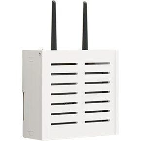 Router Shelf Wall Mount WiFi Router Storage Box, Router Organizer, Hider Cord Management Container Storage Box, Creative Decorative Storage Box,Power Strip Protector Hider