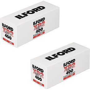 2 X Ilford XP2 Super, Black and White Print Film, 120 (6 cm), ISO 400 (1839649)