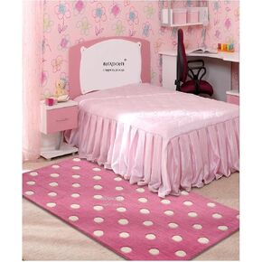 Handmade Woolen Kids Rug - 3 X 5 Feet, Green Unicorn – Nursery Rug, Baby Room, Kid’s Room, Playroom, Child’s Space Area Rug, Toddler Bedroom Carpets – Perfect for Children's Room Décor