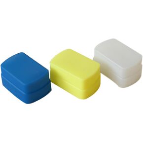 Beaupretty Silicone Flash Diffuser Softbox Color Flexible Bounce Diffuser for Speedlite Ii Blue White Yellow Reduces Shadows Enhances Light Coverage