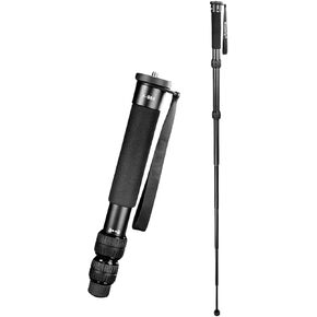 Bewinner Camera Monopod Professional, 61 inch Aluminum Photography Monopod with 7 Sections Height, 5kg Load Lightweight & Portable Camera Accessories for Mirrorless DSLR
