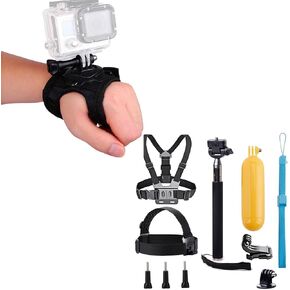 إكسسوارات كاميرا الحركة متوافقة مع GoPro Hero11 10 9 8 7/Akaso Ek7000/Brave 4/Dragon Touch/Oddv