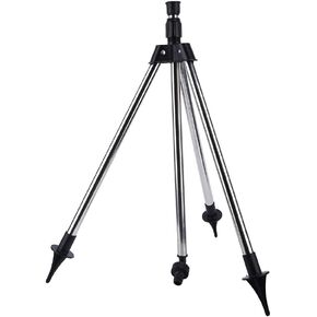 Adjustable Tripod Stand for Garden Sprinkler, Tripod Holder with G1/2 Thread for Irrigation Backyard Lawn