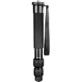 61-Inch Camera Monopod, Portable Travel Video Monopod Pole with 1/4" Screw Interface, Compact Photography Stick with 7-Sections Height, 5kg Maximum Load