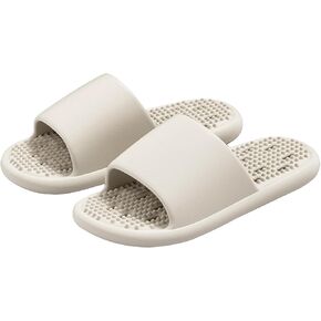 Shower Shoes with Drain Holes Slippers for Women and Men, House Slipper Quick Drying Slides Bathroom Beach Sandals Lightweight Non-Slip