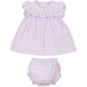 Kissy Kissy Baby Girls Infant Summer Garden Lilac Print Dress