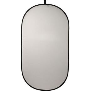 Impact Collapsible Oval Reflector Disc - White Translucent - 41x74