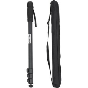 STOBOK Collapsible Aluminum Alloy Monopod for Cameras Extendable to Lightweight and Portable Camera Stick for DSLR Camcorder and Video Cameras Easy to Use