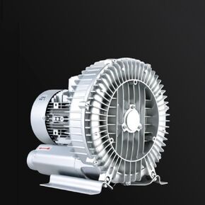Aquaculture Regenerative Blower High-Pressure Vortex Ring Blower 0.16HP - 1.49HP 110V 50Hz Single Phase, 0.74HP Max. air Pressure 56" H20, Max. Suction Pressure 52" H2O(120W/0.16HP)
