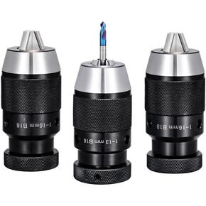 1PC B10 B12 B16 B18 B22 JT6 MT2 MT3 MT4 MT MORS Automatic Drill Chuck Self-Teching Drill Thuck Collet Tool Tool Tool (B18 (1-16mm))