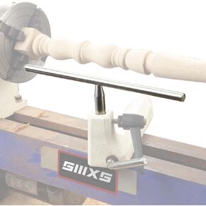 12 Inch Stainless Steel Lathe Tool Rest with 5/8 Inch Post, Wood Lathe Turning Tool Rest for Woodworking