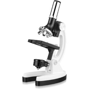 Microscope for Laboratory Student Microscope Magnifier Compound Monocular Coarse and Fine Focusing for Kids Adults Students Beginners Laboratory