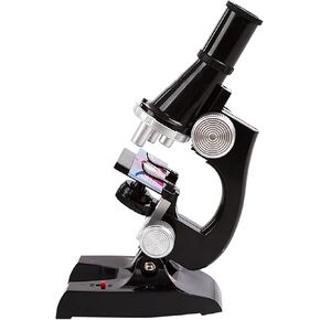 Monocular Compound Microscope LED Illumination Beginner’s Microscope Science Kit (Size : 1200X)