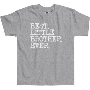 Threadrock Little Boys' Best Little Brother Ever Toddler T-Shirt