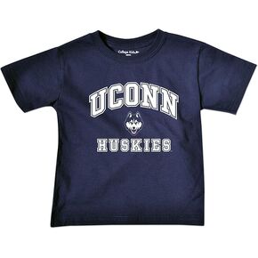 UConn Huskies Kids Short Sleeve Tee | الرضيع | طفل صغير | الشباب (2T) البحرية