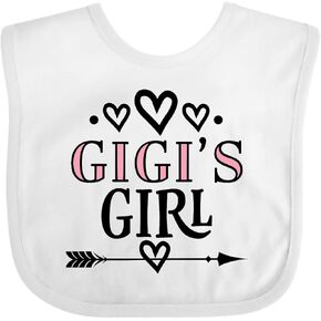 inktastic Gigi Girl Granddaughter Baby Bib