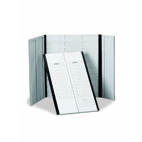 Heathrow Scientific Cardboard Slide Tray with Black Trim, Holds 30 Slides, Disposable (Pack of 40)