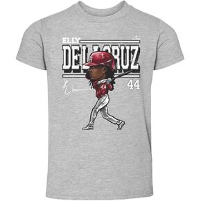 Elly De La Cruz Kids Toddler T-Shirt - Elly De La Cruz Cincinnati Cartoon