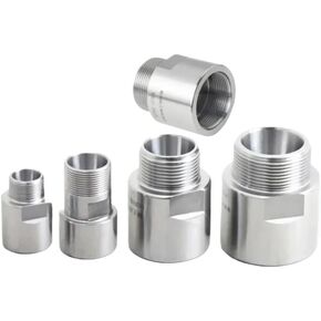 1pc Adapter Transition Joint ER11 ER16 ER20 ER25 ER32 Transfer Head Machine Spindle Reducing Sleeve Extension Connecting Parts Nuts(ER25 Turn ER32)