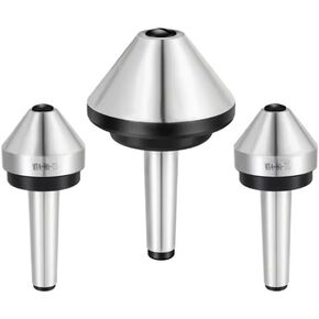 1pc D60 D63 D80 D100 Morse Tapper MT2 MT3 MT4 MT5 Cone Mushroom Head Center Umbrella-Type Rotating Center Lathe Live Tool Holder(MT2-D60)