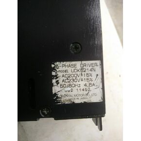 Davitu Electricity Generation - UDK5214N Stepper Driver ، يستخدم في حالة جيدة 80 ٪ من المظهر ، العمل الجيد ،