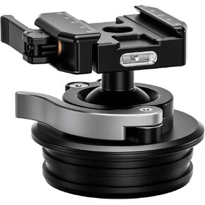 Leofoto Rapid Lever-Lock Ballhead w Integrated 75mm Bowl Adapter - STB-75X Arca