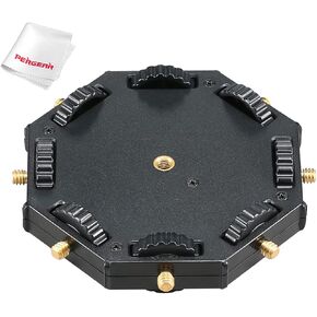Godox TL-M8 مضغوط مقرن 8-Light مع نصائح الذكور الملولبة لضوء أنبوب TL30 (أسود)