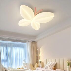 Nordic Warm Children's Room Ceiling Lights Romantic Butterfly Light LED Creative Princess Room Little Girl Bedroom Ceiling Lamps,Modern Lighting