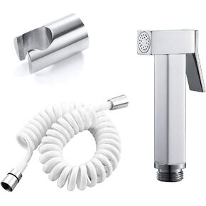 ToiletSprayer Brass Square Shower Sprayer Head Suit for Bathroom Cloth Diaper Pet and Personal Hygiene,A(B)