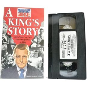 A King’s Story: [Orson Welles] King Edward 8 - Le Vien (1965) - B&W Film - VHS