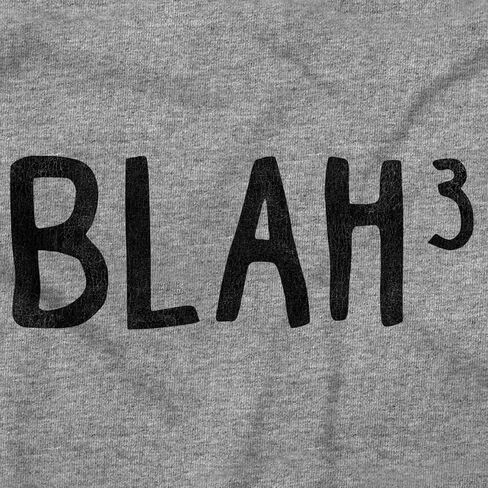Brisco Brands Funny Blah Cubed Snark Math Joke Baby Romper Boys or Girls in Saudi Arabia