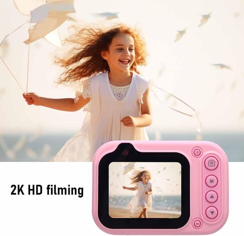 Yoidesu Kids Water Proof Camera, 2K 26MP 9.8FT Underwater Cameras with 32G Card, 10X Digital Zoom Point and Shoot Camera Portable Video Cam for Boys Girls Gifts (Dew) in Saudi Arabia
