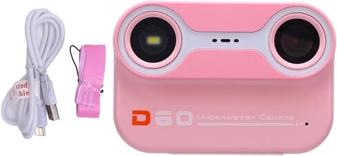 Yoidesu Kids Water Proof Camera, 2K 26MP 9.8FT Underwater Cameras with 32G Card, 10X Digital Zoom Point and Shoot Camera Portable Video Cam for Boys Girls Gifts (Dew) in Saudi Arabia