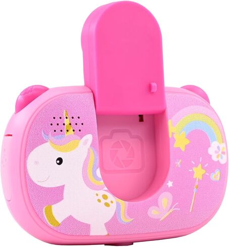 Kids Water Proof Camera, 1080P HD Video Recorder 2 Inch IPS Screen Underwater Digital Camera for 3 to 12 Year Old Boys Girls with 32GB Card (Blue with Water Proof Case+32GB Memory Card) in Kuwait